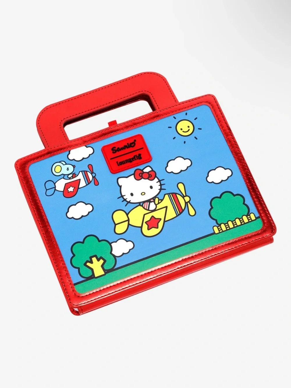💕2/$44💕NWOT Loungefly Hello Kitty Town Lunch Box Journal